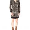 MICHAEL Michael Kors Dresses Cheetah Velour Tunic Dress