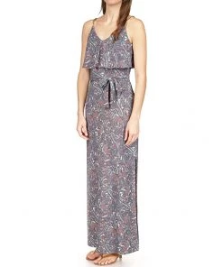 MICHAEL Michael Kors Dresses Paisley Chain Flutter Maxi Dress