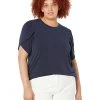 MICHAEL Michael Kors Shirts & Tops Plus Size Solid Petal Sleeve Top