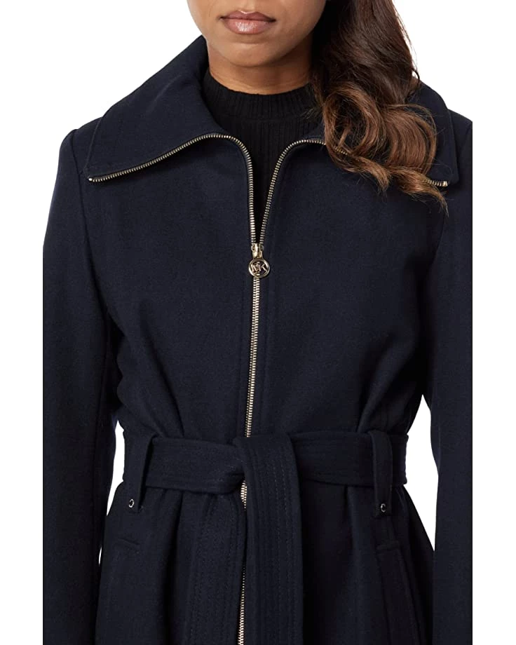 MICHAEL Michael Kors Coats & Outerwear Zip Front Wool Coat M125524FNR - Image 3