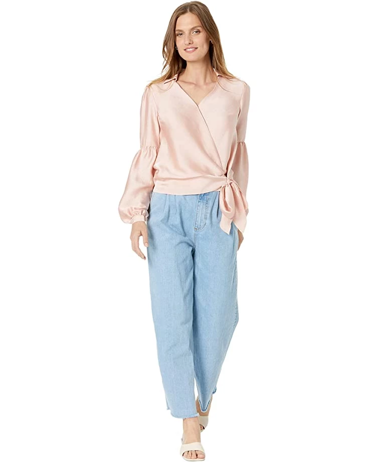 MICHAEL Michael Kors Shirts & Tops Hammered Stain Wrap Top - Image 4