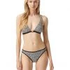MICHAEL Michael Kors Swimwear Mini Leopard Triangle Bikini Top