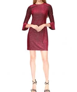 MICHAEL Michael Kors Dresses Velvet Flounce Mini Dress