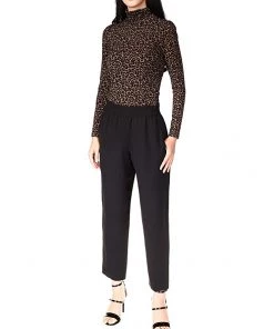 MICHAEL Michael Kors Solid Pull-On Pants