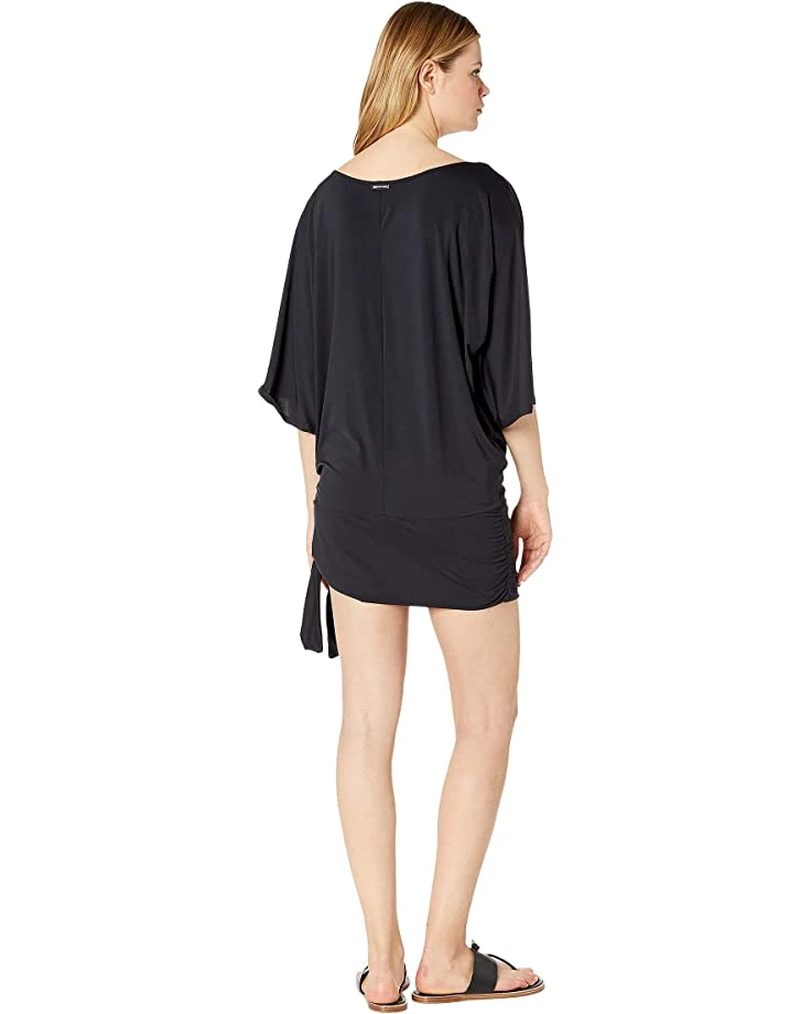 MICHAEL Michael Kors Swimwear Classic Side Tie Cover-Up - Image 3