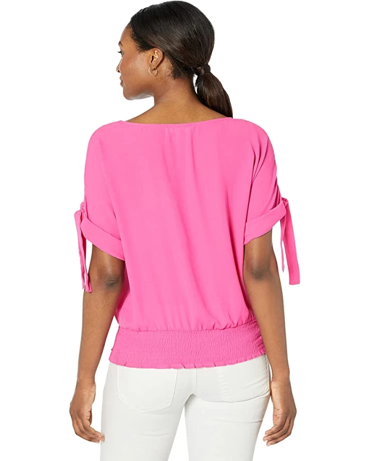 MICHAEL Michael Kors Shirts & Tops Solid Grommet Kimono - Image 2