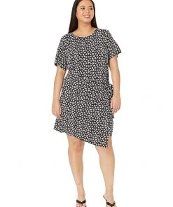 MICHAEL Michael Kors Dresses Plus Size T-Shirt Wrap Dress
