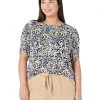 MICHAEL Michael Kors Shirts & Tops Plus Size Mod Garden Petal Sleeve Top