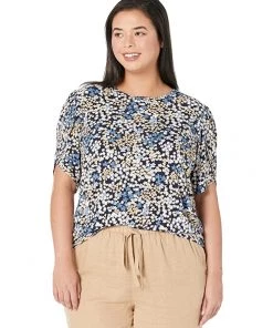 MICHAEL Michael Kors Shirts & Tops Plus Size Mod Garden Petal Sleeve Top