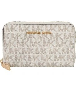 MICHAEL Michael Kors Wallets Jet Set Small Zip Around Card Case