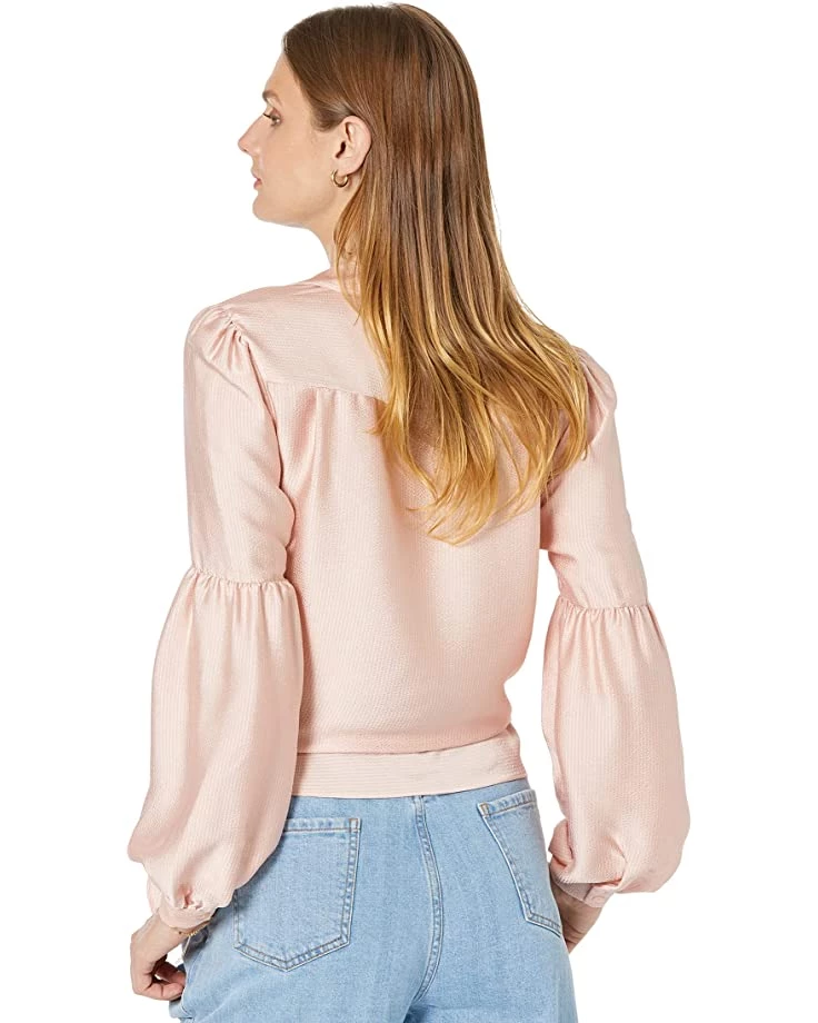 MICHAEL Michael Kors Shirts & Tops Hammered Stain Wrap Top - Image 2