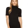 MICHAEL Michael Kors Shirts & Tops Short Sleeve Solid Mock Neck