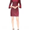 MICHAEL Michael Kors Dresses Petite Velvet Flounce Mini Dress