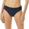 MICHAEL Michael Kors Swimwear Iconic Solids Logo Ring Bikini Bottoms
