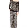 MICHAEL Michael Kors Cheetah Straight Leg Pants
