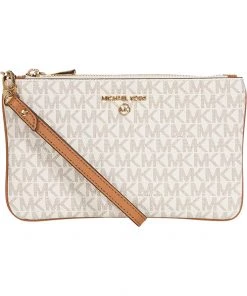 MICHAEL Michael Kors Handbags Jet Set Charm Medium Top Zip Wristlet