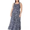 MICHAEL Michael Kors Dresses Plus Size Smocked Bodice Maxi Dress