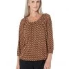 MICHAEL Michael Kors Shirts & Tops Geo Easy Peasant Top