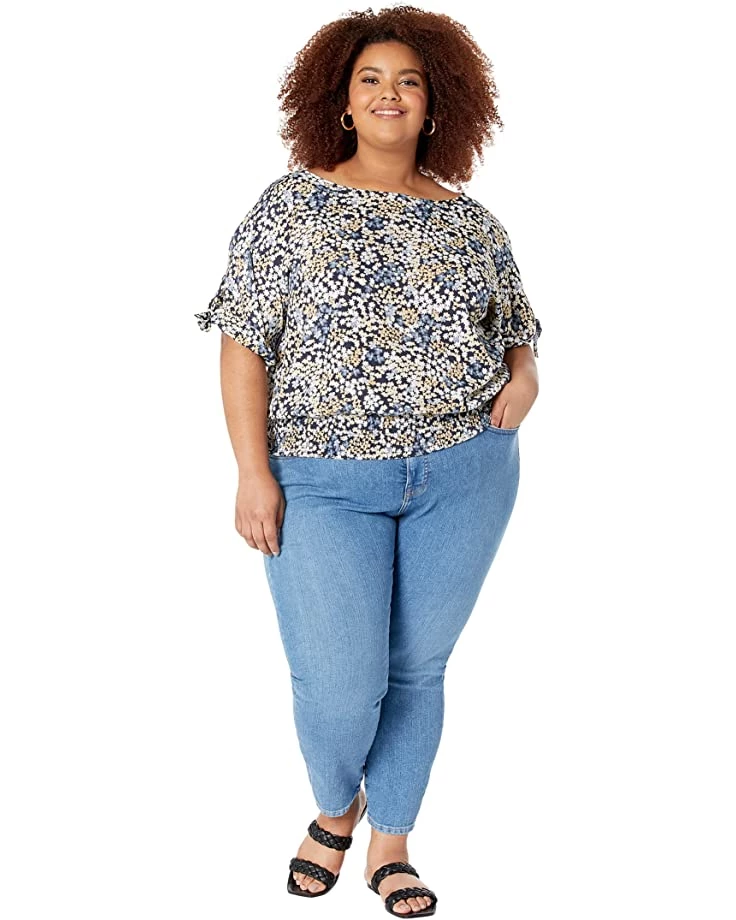 MICHAEL Michael Kors Shirts & Tops Plus Size Garden Grommet Kimono - Image 4