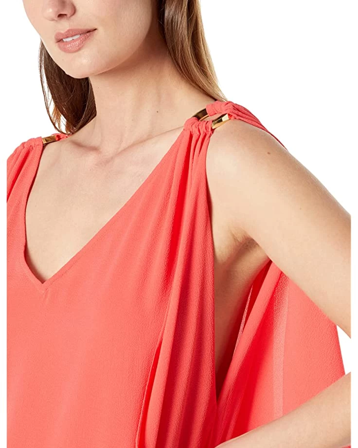 MICHAEL Michael Kors Shirts & Tops Ring Flutter Top - Image 3