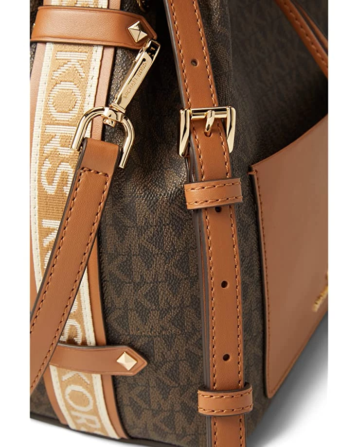 MICHAEL Michael Kors Handbags Maeve Medium Bucket Messenger - Image 4