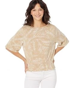MICHAEL Michael Kors Shirts & Tops Petite Palm Kimono Top