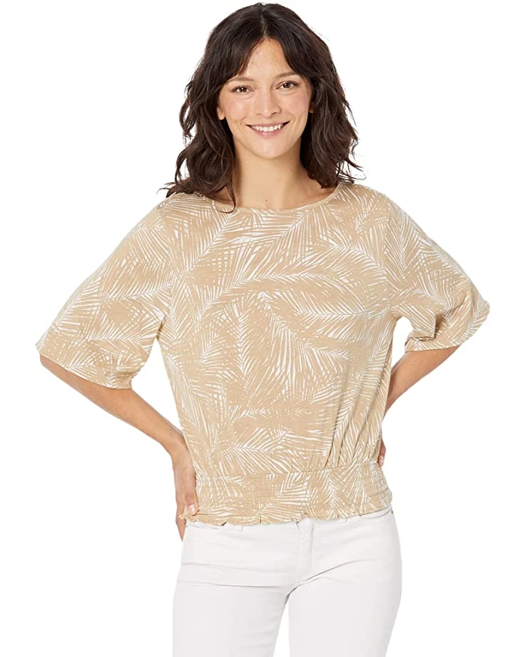 MICHAEL Michael Kors Shirts & Tops Petite Palm Kimono Top