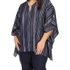 MICHAEL Michael Kors Shirts & Tops Plus Size Metallic Crepe Ring Top