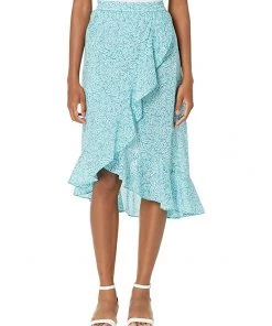 MICHAEL Michael Kors Skirts Petite Uzumaki Wrap Skirt