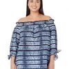 MICHAEL Michael Kors Shirts & Tops Plus Size Shibori Off Shoulder Top
