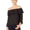 MICHAEL Michael Kors Shirts & Tops Ruffle Peasant Top