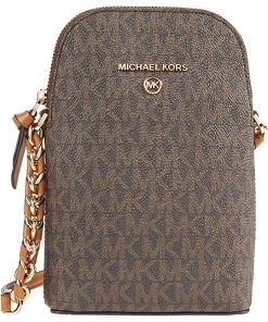 MICHAEL Michael Kors Handbags Jet Set Charm Small North/South Chain Phone Crossbody