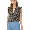 MICHAEL Michael Kors Shirts & Tops Dot Ruffle Top
