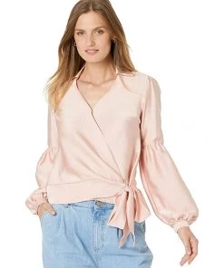 MICHAEL Michael Kors Shirts & Tops Hammered Stain Wrap Top