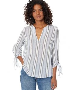 MICHAEL Michael Kors Shirts & Tops Vacay Stripe Tie Top