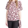 MICHAEL Michael Kors Shirts & Tops Pop Paisley Tie Top