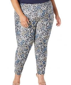 MICHAEL Michael Kors Pants Plus Size Mod Garden Pull-On Leggings