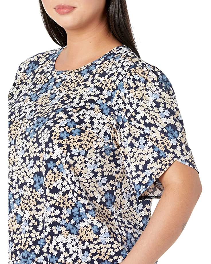 MICHAEL Michael Kors Shirts & Tops Plus Size Mod Garden Petal Sleeve Top - Image 3