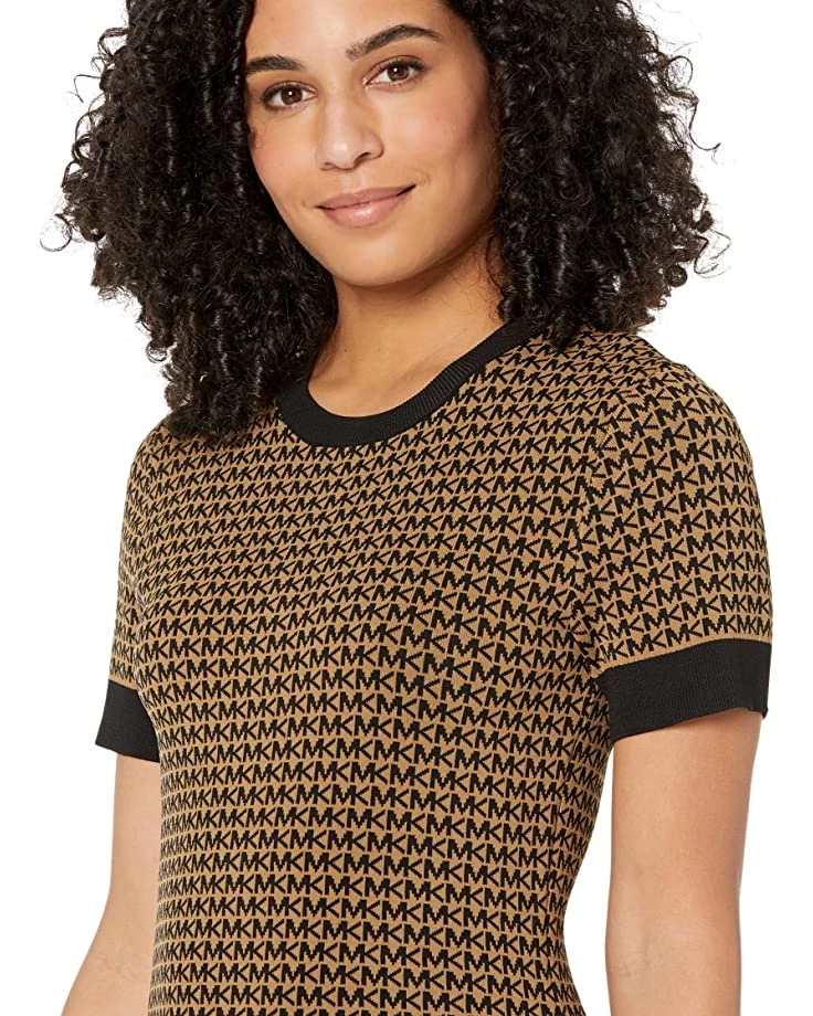 MICHAEL Michael Kors Dresses Block Mini Short Sleeve Dress - Image 3