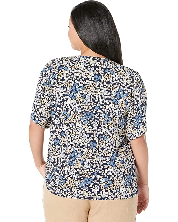 MICHAEL Michael Kors Shirts & Tops Plus Size Mod Garden Petal Sleeve Top - Image 2