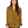 MICHAEL Michael Kors Shirts & Tops Mod Diamond Pleated Top