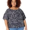 MICHAEL Michael Kors Shirts & Tops Plus Size Palm Side Tie Top