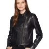MICHAEL Michael Kors Coats & Outerwear Leather Moto Jacket