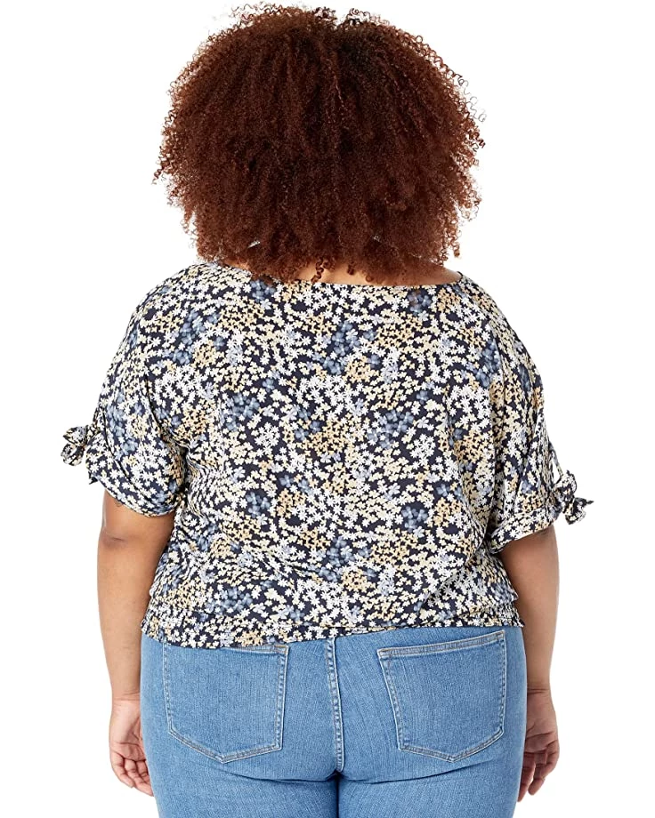 MICHAEL Michael Kors Shirts & Tops Plus Size Garden Grommet Kimono - Image 2