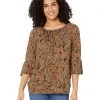 MICHAEL Michael Kors Shirts & Tops Paisley Flare Sleeve Top